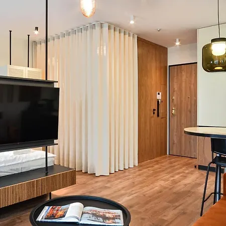 Апартаменты Citystay Modernistyczny Z Tarasem W Centrum Gdyni