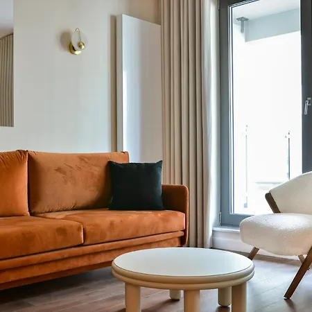 Apartament Citystay Modernistyczny Z Tarasem W Centrum Gdyni