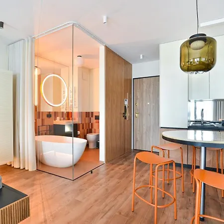 Citystay Modernistyczny Z Tarasem W Centrum Gdyni Апартаменты Гдыня