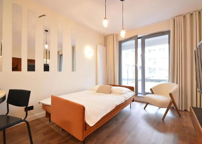 Citystay Modernistyczny Z Tarasem W Centrum Gdyni Apartamento *